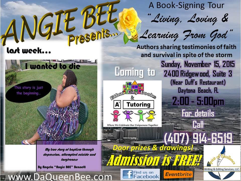 Living Loving and Learning workshop at Ethni-City Bookstore Daytona