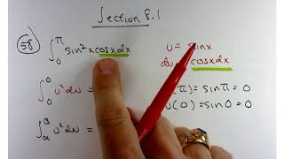 Mat 1740 Section 8.1 Basic integration Rules  (Part 2)