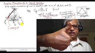 Angular momentum of conical pendulum