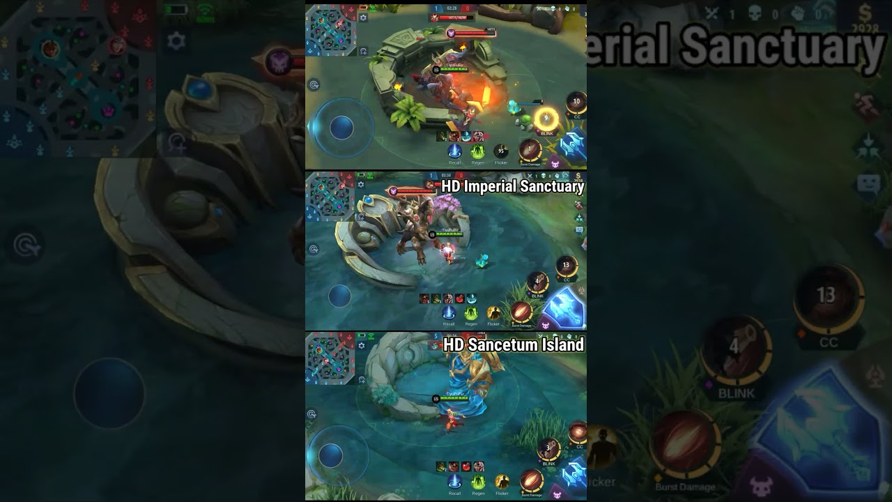 Perbedaam lord di map HD baru mobile legends