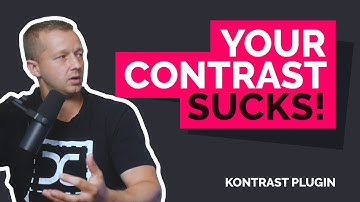 Getting your Web Design CONTRAST Perfect 100% of the Time