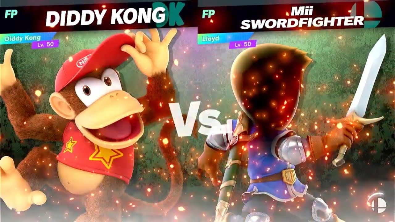 Super Smash Bros Ultimate Amiibo Fights Diddy Kong vs the World EX vs ...