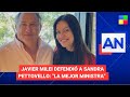 Javier Milei defendió a Sandra Pettovello: &quot;La mejor ministra&quot; - #américanoticiassábado |PC 01/06/24