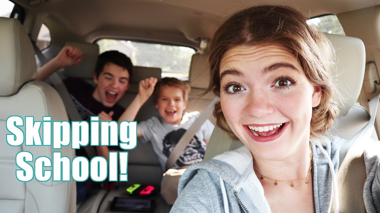 Sneaking My Brothers Out Of School To Get Treats!