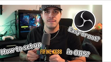 [Showcase] How to Setup the FIFINE USB/XLR Dynamic Mic K688 in OBS to Fit Your Voice & Sound Better.