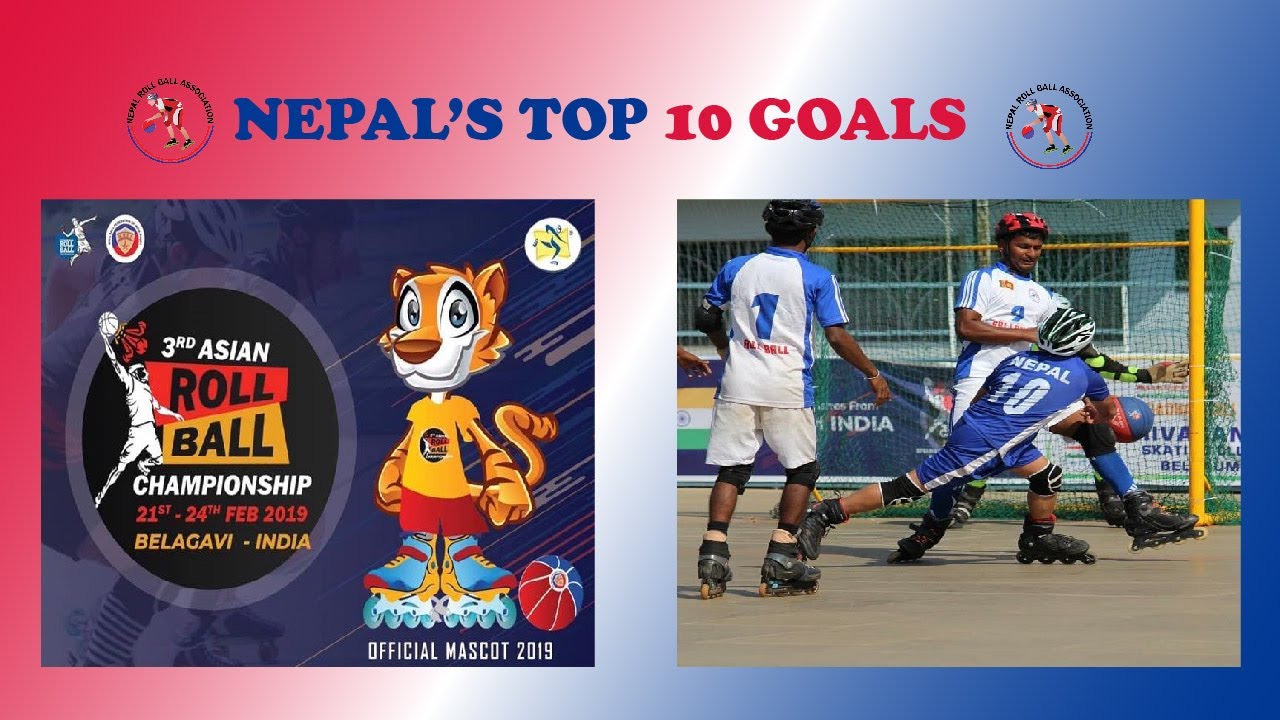 Top 10 Goals of Nepal in 3rd Asian Roll Ball Championship, 2019