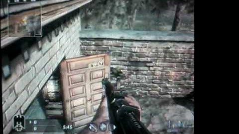 CoD:5 WaW Asylum Skywalk Glitch Tutorial