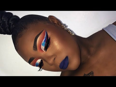Happy Belated 4th Of July Makeup Tutorial | Briana Marie