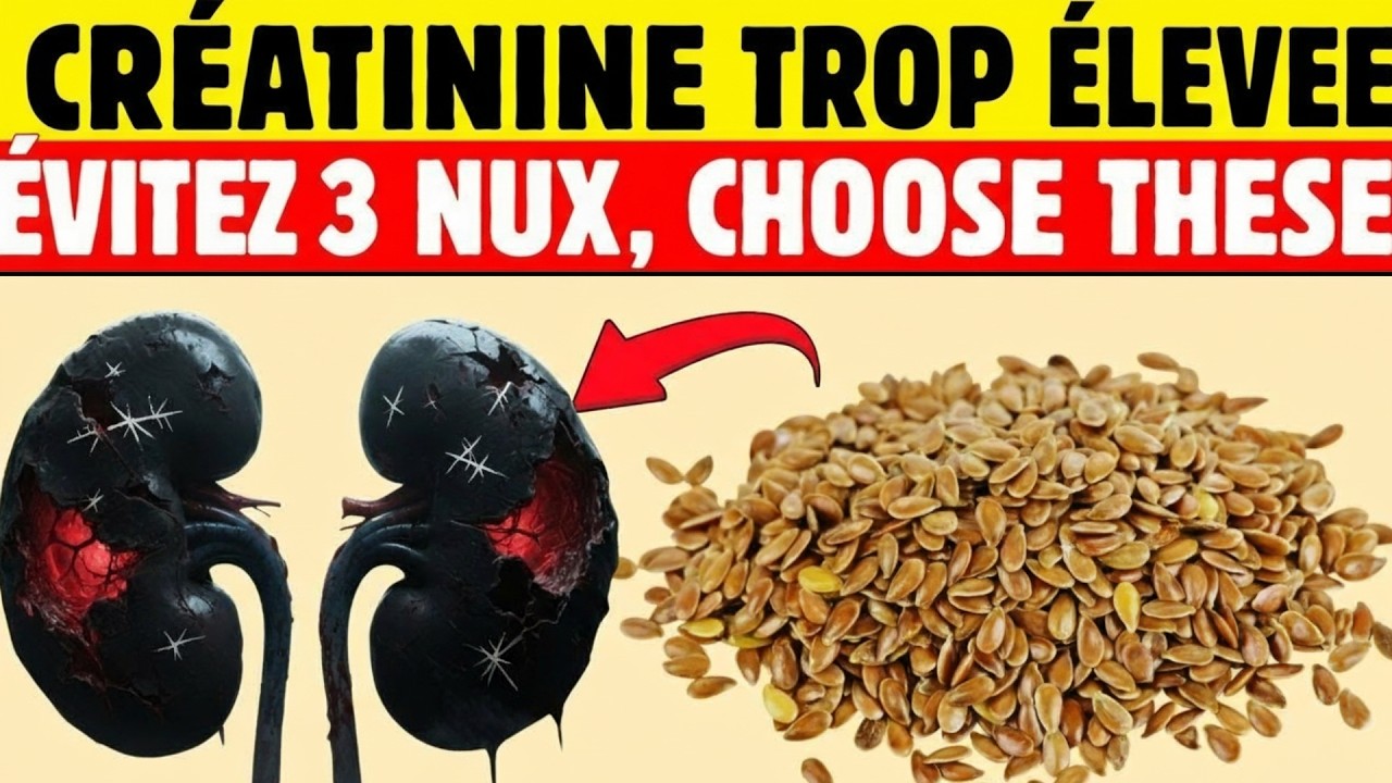 Créatinine trop élevée ?Évitez ces 3 noix —mangez celles-ci à place pour protéger vos reins après 60
