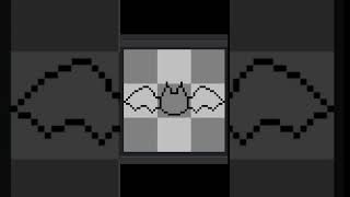 I drew a Bat for my RPG in 60 seconds… #aseprite #pixelart #rpgmaker #gamedev #gaming #art