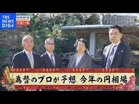 アナリスト4人が予想 2023年円相場を占う【Bizスクエア】