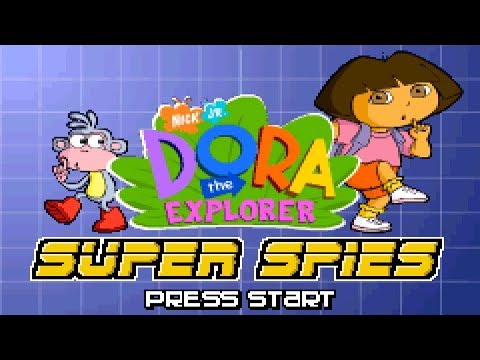Dora The Explorer Super Spies Longplay GBA