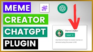 How To Use Meme Creator ChatGPT Plugin? screenshot 2