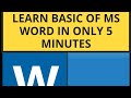 How to change font size,style,&amp;Colour in MS Word|Learn MS Word in 5 minutes only|#msword #computer