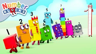 @Numberblocks- First in Line | Learn to Count