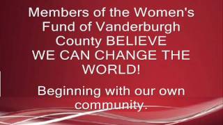 Women's Fund of Vanderburgh County Changing The World!