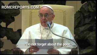 Pope Francis explains reason behind name choice, wants 'Church for poor'