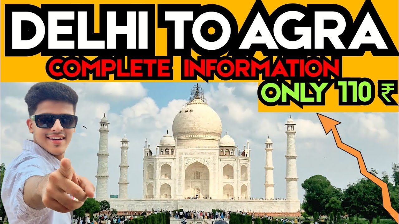 Delhi To Taj Mahal By Train 🚂| Delhi To Agra Train | Delhi To Agra| Delhi To Agra Taj Mahal By Train