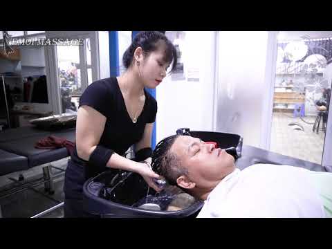ASMR Shampoo facial care head massage Seoul Barber Shop in Danang 베트남 다낭 서울이발소에서 받는 샴푸와 얼굴케어, 머리마사지