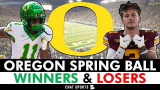 Oregon Football Spring Ball WINNERS & LOSERS So Far… ft.Koi Perich & Jeremiah McClellan