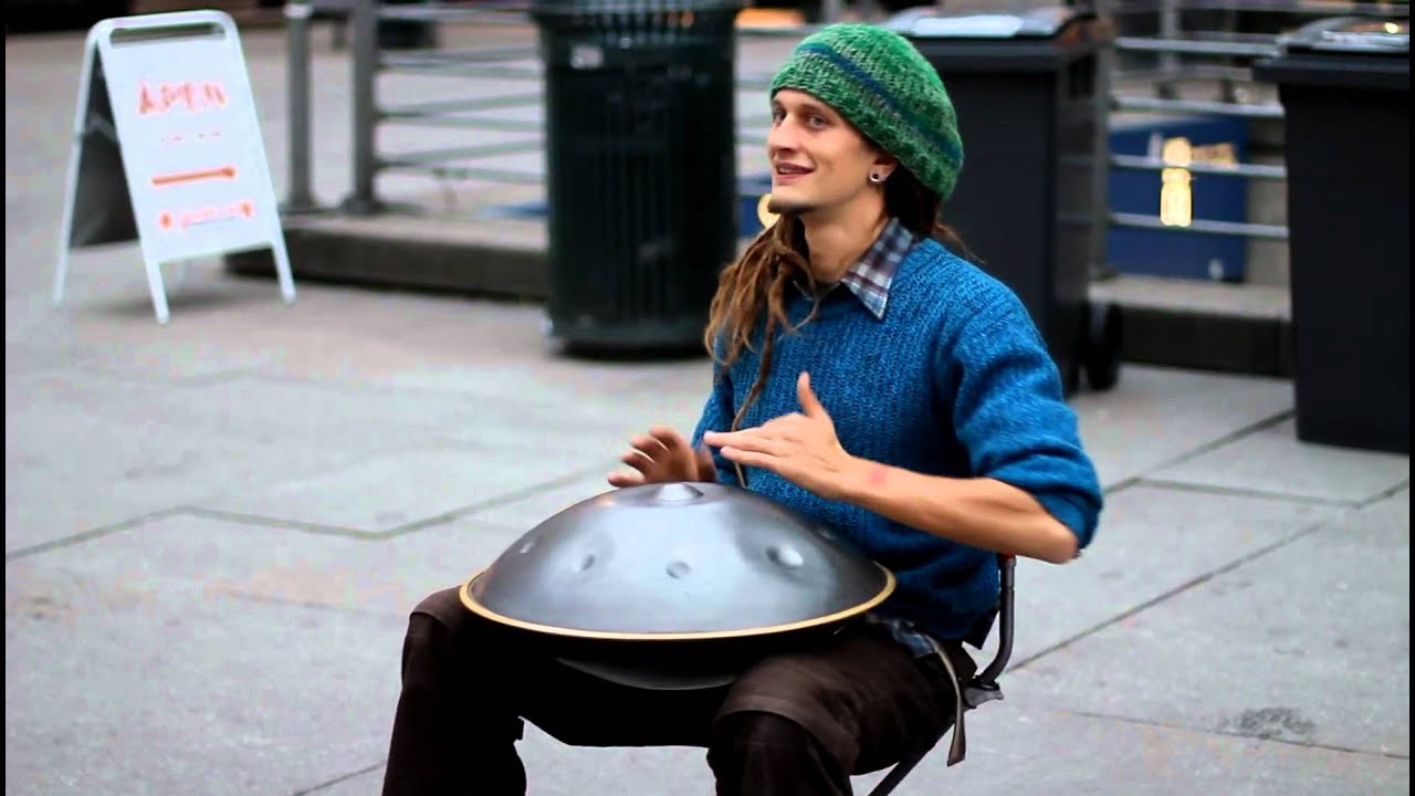 Street musician with unbelievable instrument !! YouTube