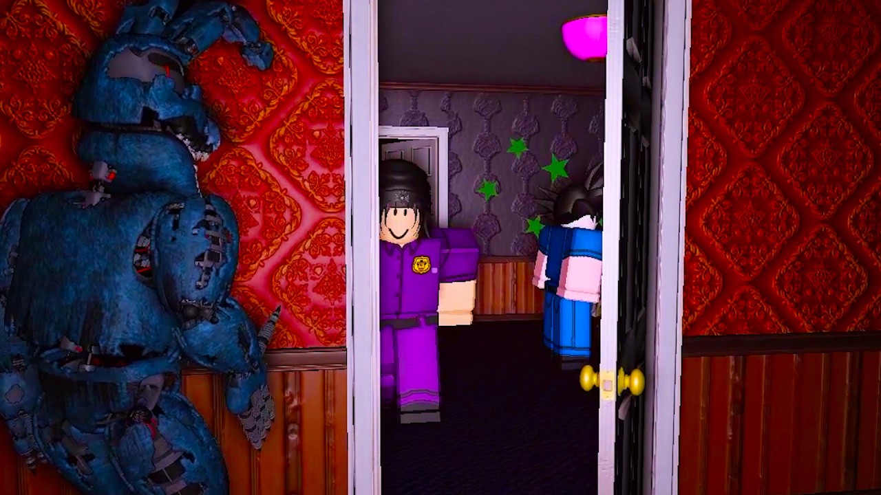 10 человек против Fnaf Coop Fnaf 4 (Да, я сдаюсь)