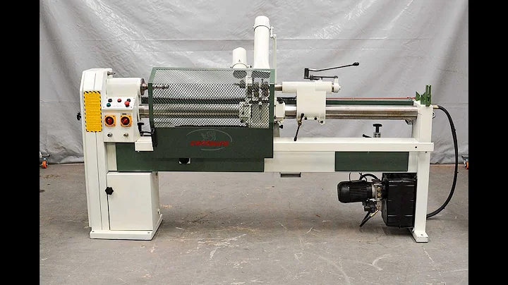 Hydraulic Lathe in action with auto left right movement | GFP Machines