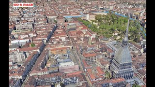 Torino City Marathon 2023: fly over the marathon 3D course map!
