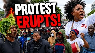 BREAKING: Massive Protest Erupts at Monrovia Capitol Hill | Tensions Rise