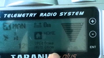 HoTT Telemetry Frsky test draft 1