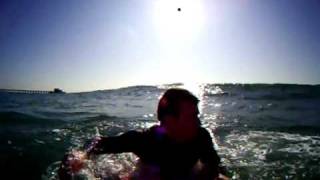 Mike Estey Surfing At Blackies For Lunch 11.19.09