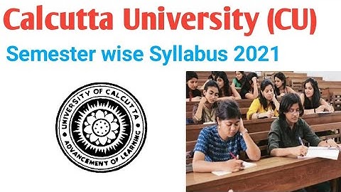 CU SEMESTER-WISE SYLLABUS | CALCUTTA UNIVERSITY | P B Sir Classes | BCOM Important Classes |