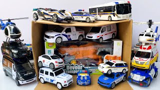 Transformers Beasts &amp; Helicopter, Police Tobot #трансформеры Truk Robot: All miniature ambulance car