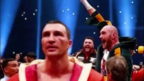 Tyson Fury vs Wladimir Klitschko rematch negotiations are already underway!