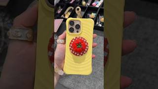 Cute all yellow tomato 🍅 case for iPhone 16 pro max #short