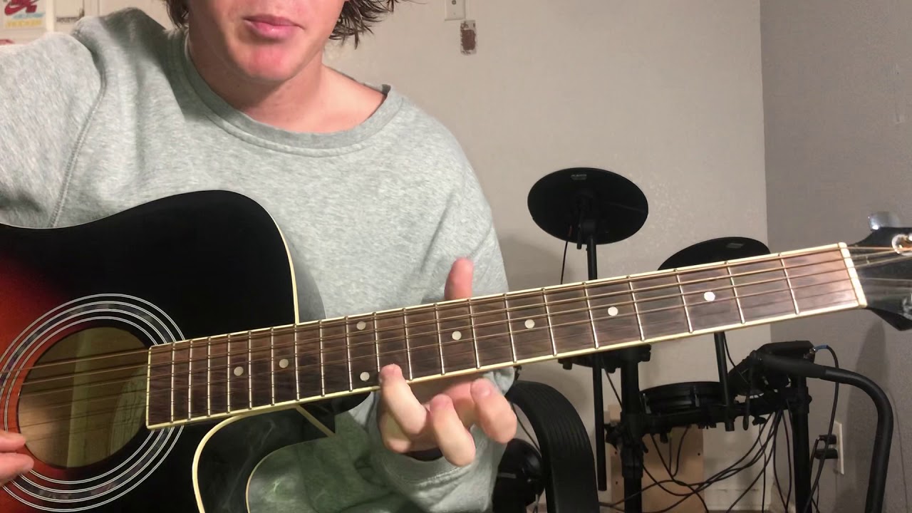Addiction Kanye West Guitar lesson + Tutorial YouTube