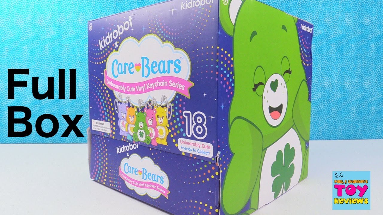 Care Bears Unbearably Cute Keychain Series Full Box Opening Review