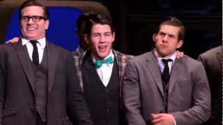 Watch nick jonas and company perform a montage of songs from how to
succeed in business without really trying on broadway! now, its second
smash year, bro...