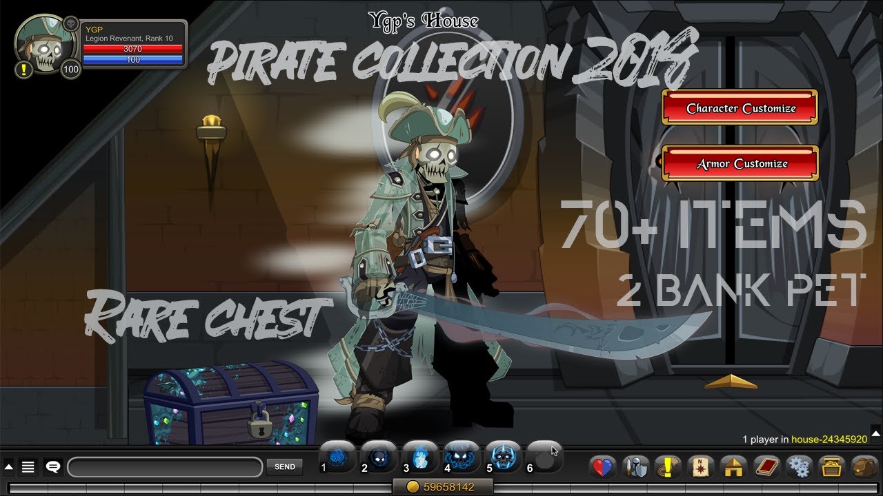 AQW Preview Rare Pirate Collection 2018 worth over 20k Acs YouTube