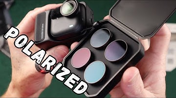 FreeWell gepolariseerde ND-filters voor Insta360 Go Ultra