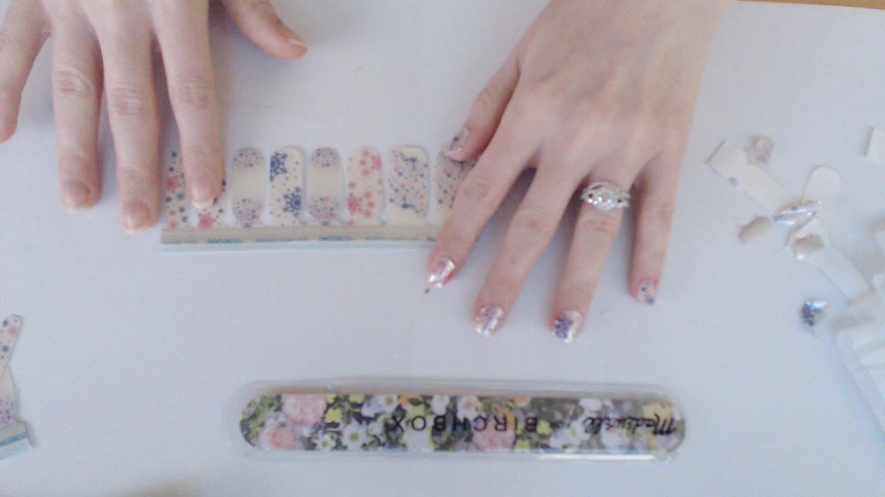 ASMR Nail Wrap Tutorial
