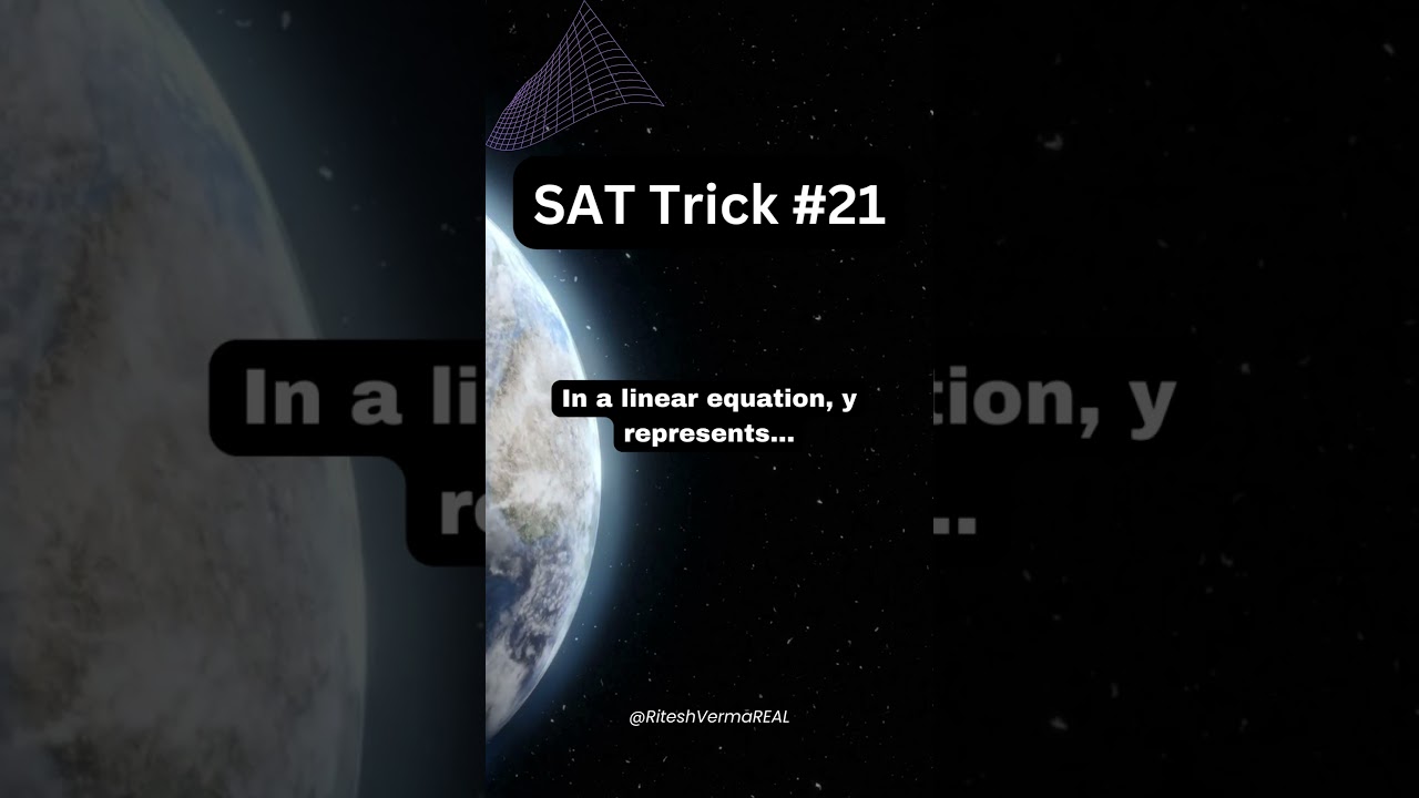 DIGITAL SAT TIP FOR 100+ SCORE INCREASE (SAT Tip 21)