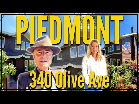 340 Olive Ave, Piedmont, CA home video tour