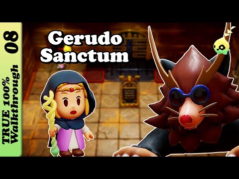 Gerudo Sanctum Walkthrough TRUE 100% Zelda Echoes of Widsom | EoW