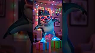 Shark Bro Tralalero Holiday Dance Gone WILD 🕺🦈🎄#shorts