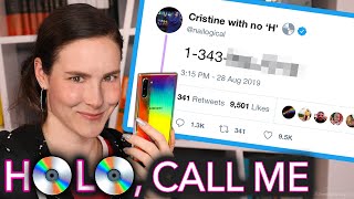 I Leaked My Phone Number (and got a holo phone)