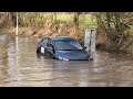 Angry karen  fails  storm ishauk flooding  vehicles vs floods compilation  144