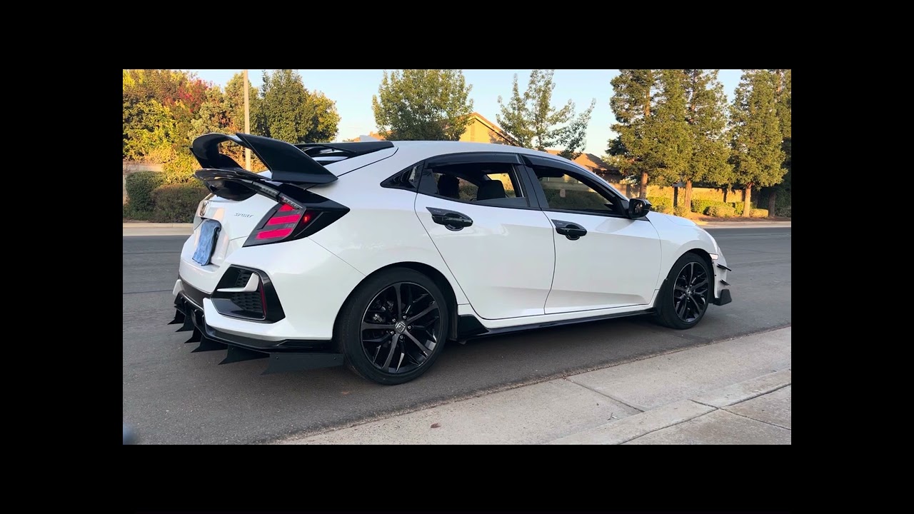 2020 FK7 10th Gen Honda Civic Sport Hatchback with Skunk2 “MegaPower” 3” Catback Exhaust