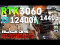 COD 6 ZOMBIES - i5 12400f + RTX 3060 - 1440p (minimal)