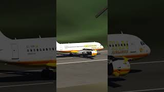 Bhutan airlines a319 landing at PARO airport Dangerous airport #aviation
